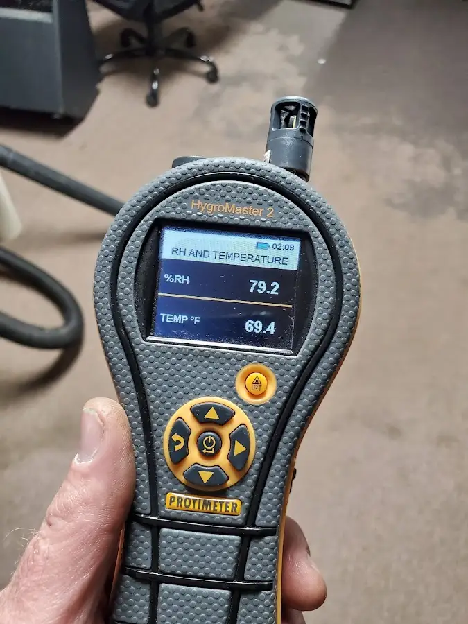 Moisture meter humidity assessment for Fire & Smoke Damage Restoration in Upper Chichester